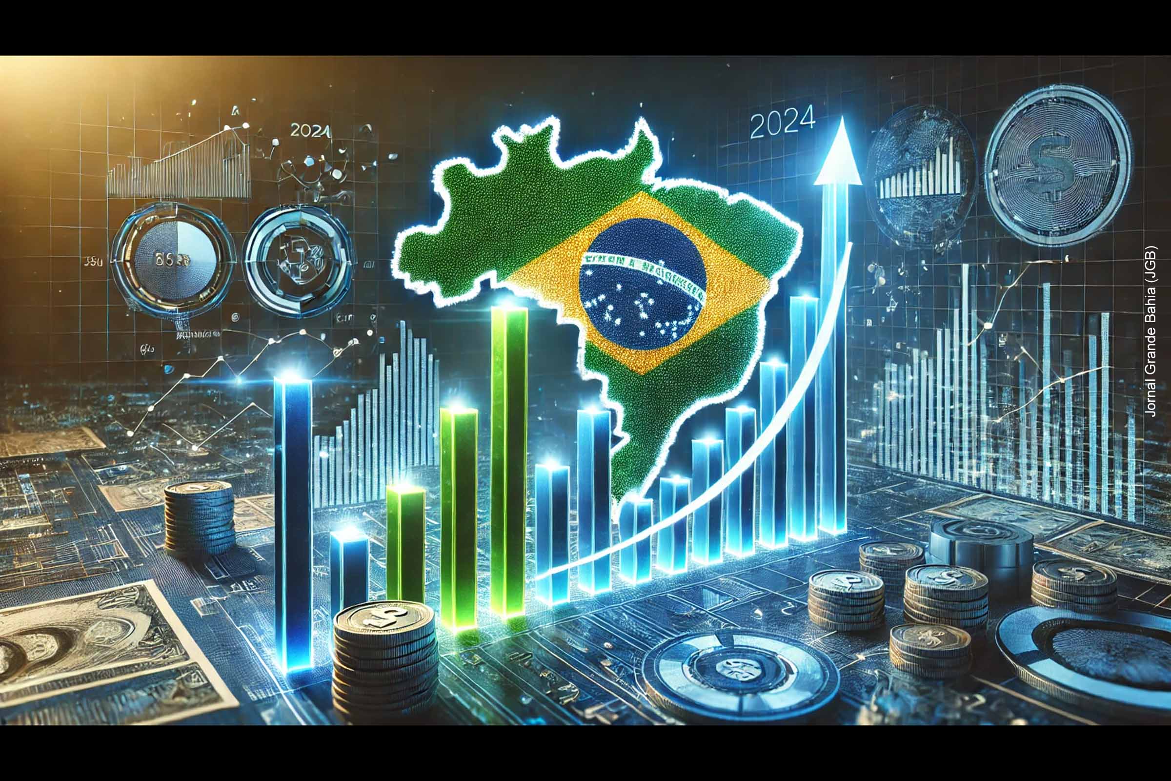 Brasil deve voltar ao posto de 8ª maior economia do mundo em 2027, projeta FMI