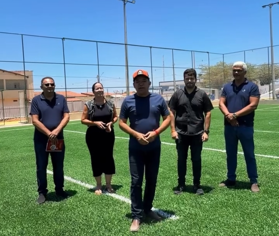 Novo Complexo Esportivo do Alto da Boa Vista, em Araripina, levará o nome de Hugo Augusto Bandeira