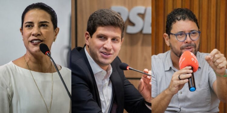 Raquel faz porta a porta na Várzea, João grava programa eleitoral e Ivan lança comitê nesta quinta