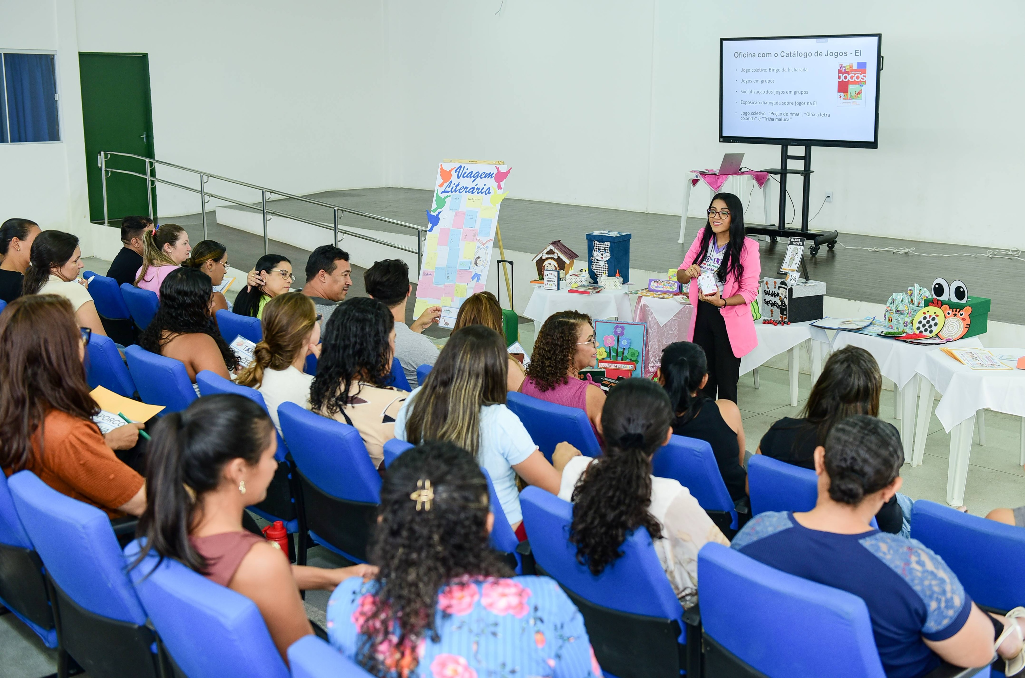 Educação em Trindade: professores e coordenadores da Rede Municipal participam de formação continuada