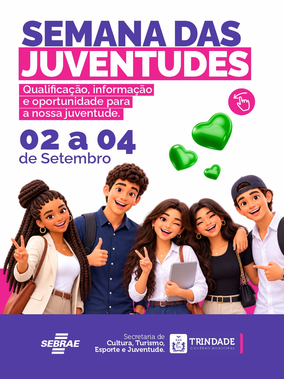 Semana voltada para juventude trindadense