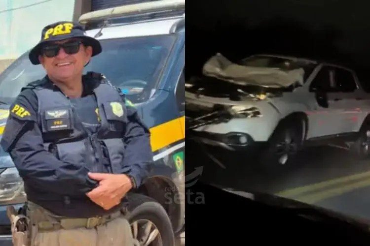 Agente da Polícia Rodoviária Federal morre atropelado ao remover animais de pista na Bahia