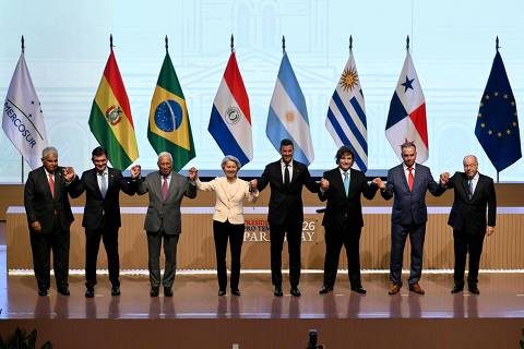 Após 26 anos de negociações intensas, Mercosul e União Europeia assinam acordo comercial histórico em Assunção, Paraguai