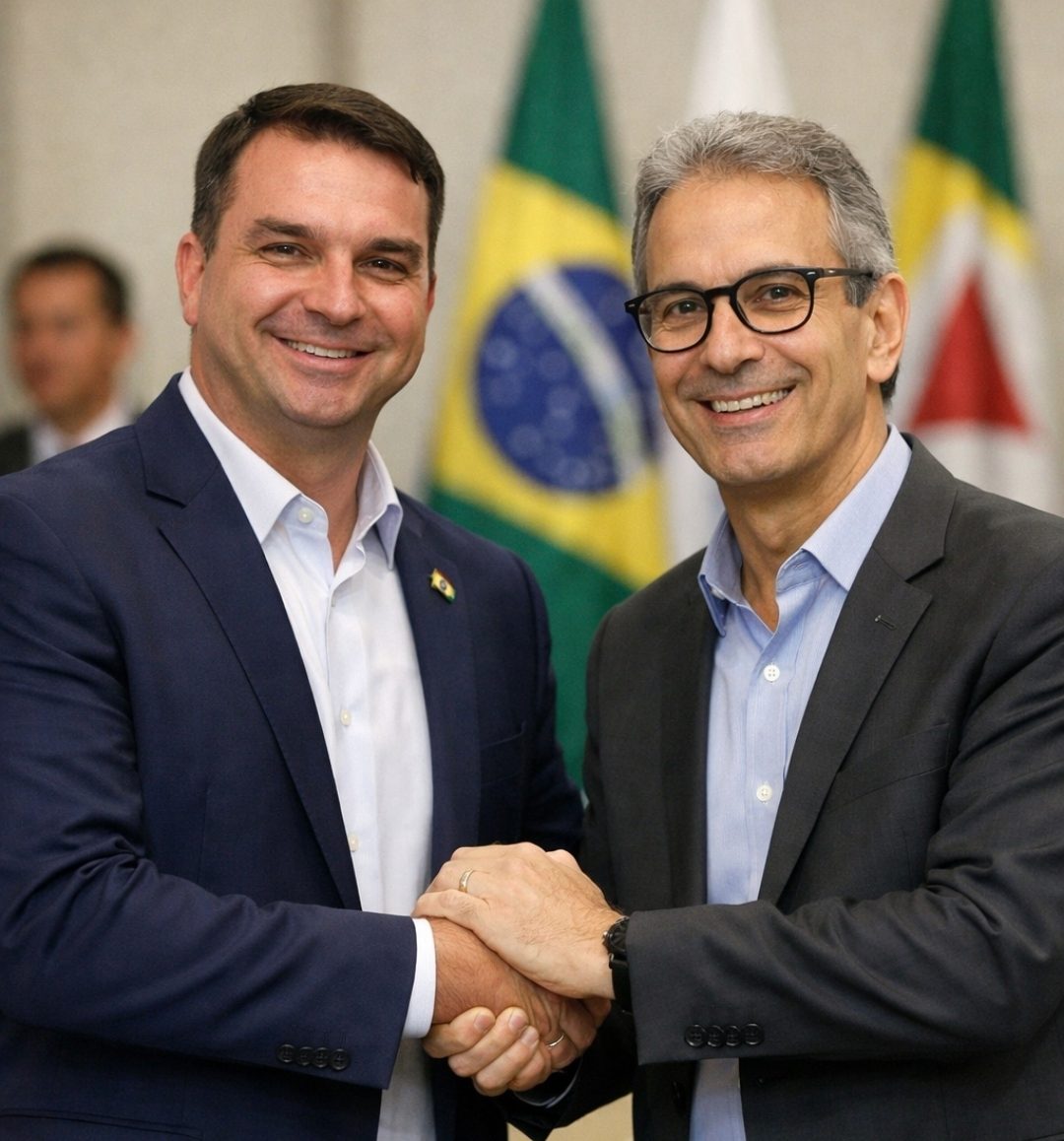 Bastidores da Direita: Articulações avançam e nome de Zema surge como possível vice de Flávio Bolsonaro em 2026
