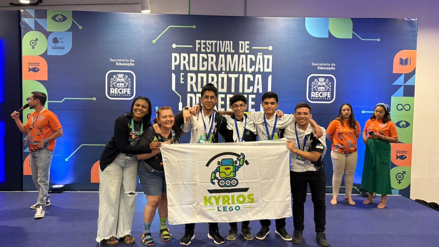 Equipe Kyrios, do SESI Araripina, vence etapa estadual da Olimpíada Brasileira de Robótica, no Recife