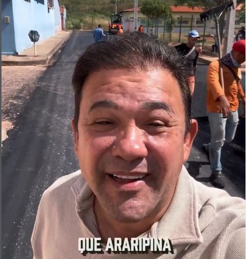 Maior programa de asfaltamento da história de Araripina chega ao bairro Aplausos