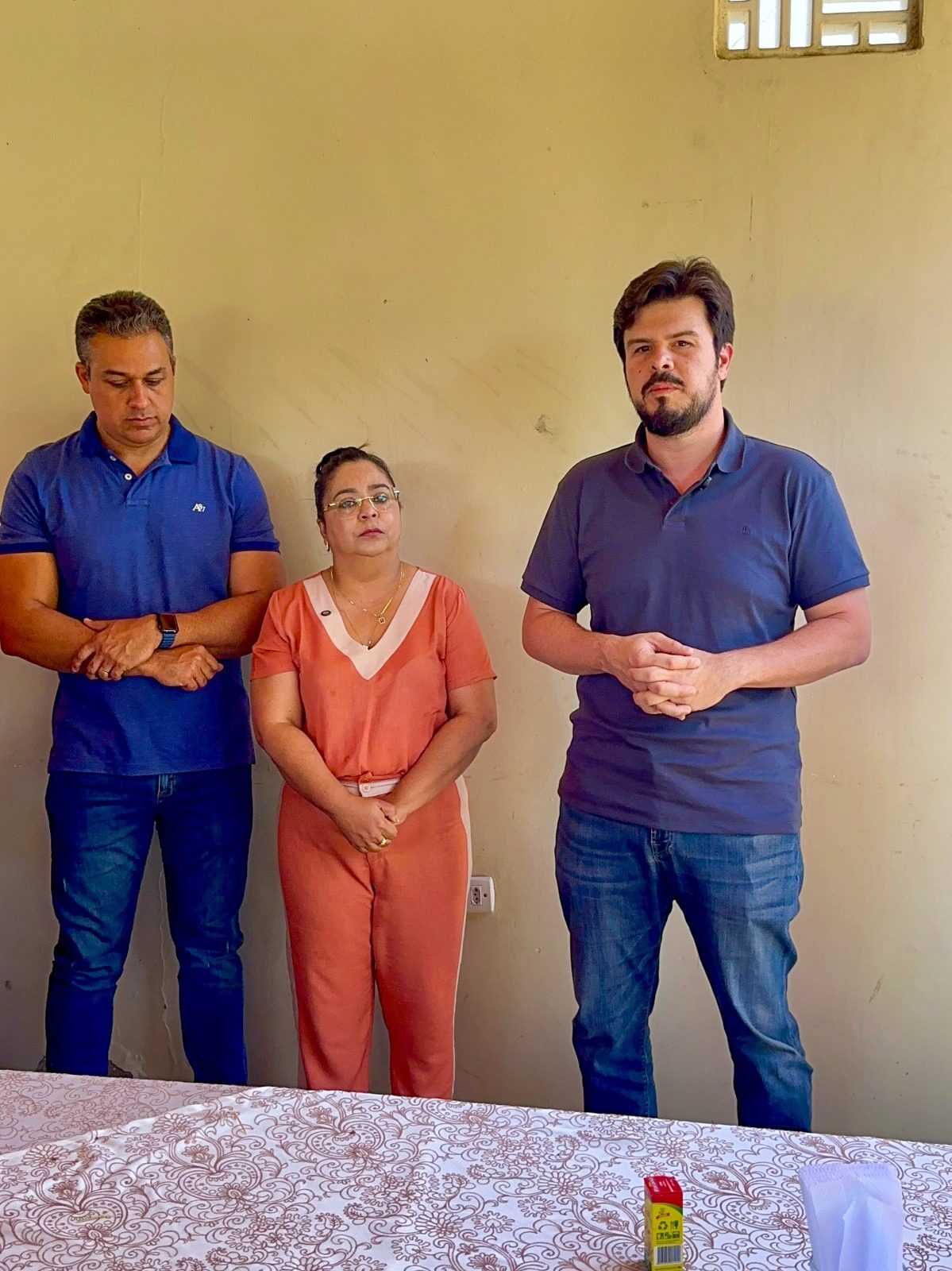 Prefeita Helbe Rodrigues recebe o deputado federal Fernando Filho em Trindade