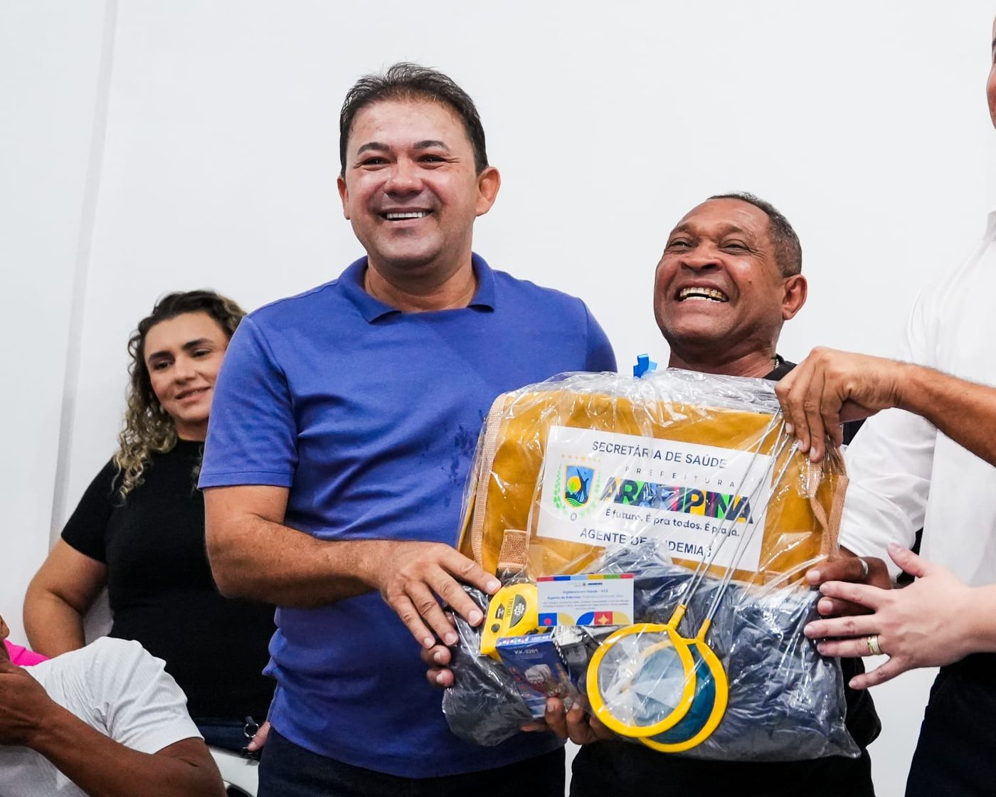 Prefeito Evilásio Mateus comemora junto com equipe da Saúde o 5º lugar em Pernambuco na qualidade da Atenção Primária à Saúde