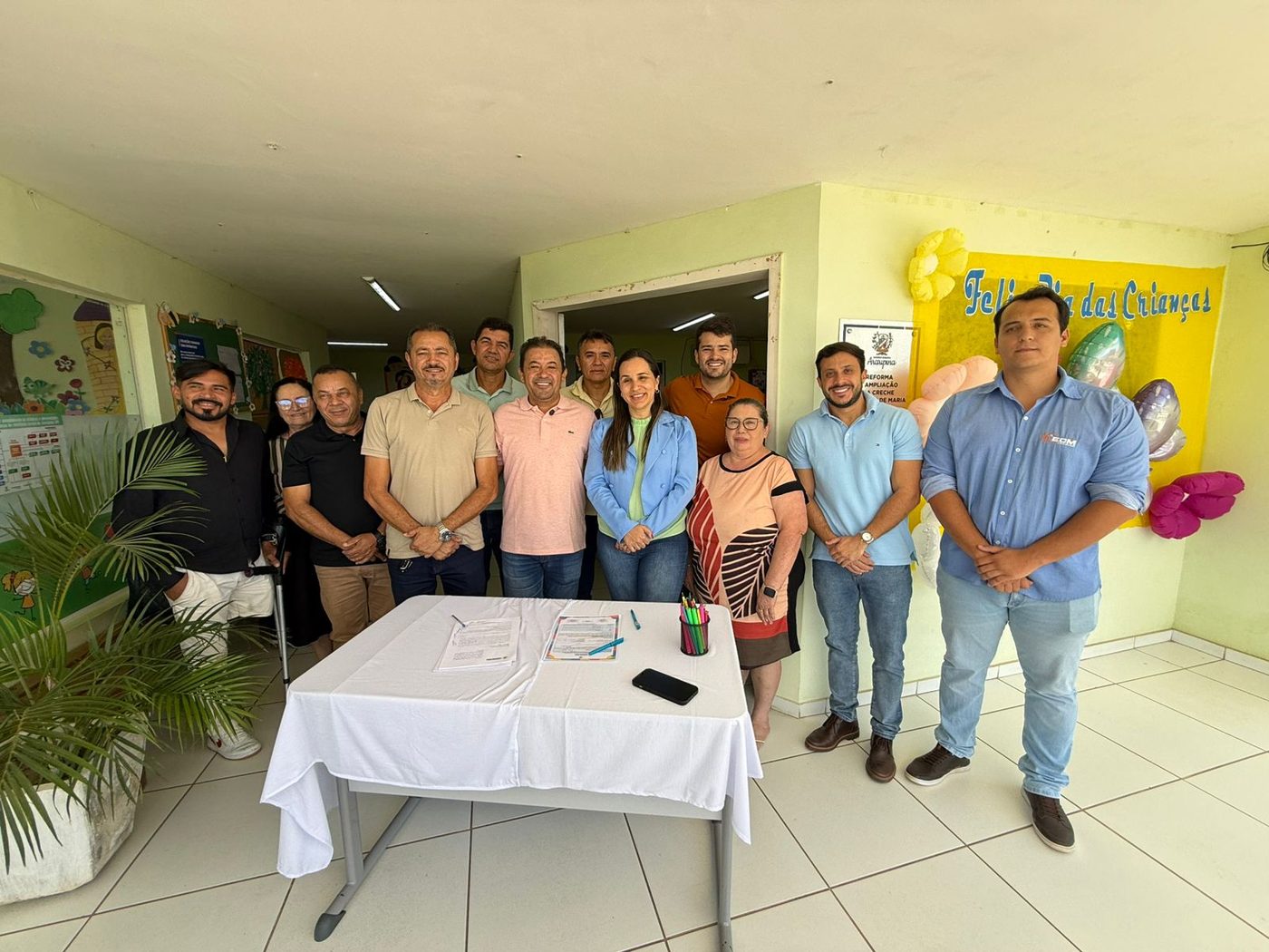 Prefeitura de Araripina dá início à reforma e ampliação da Creche Coração de Maria, no bairro Cavalete 1
