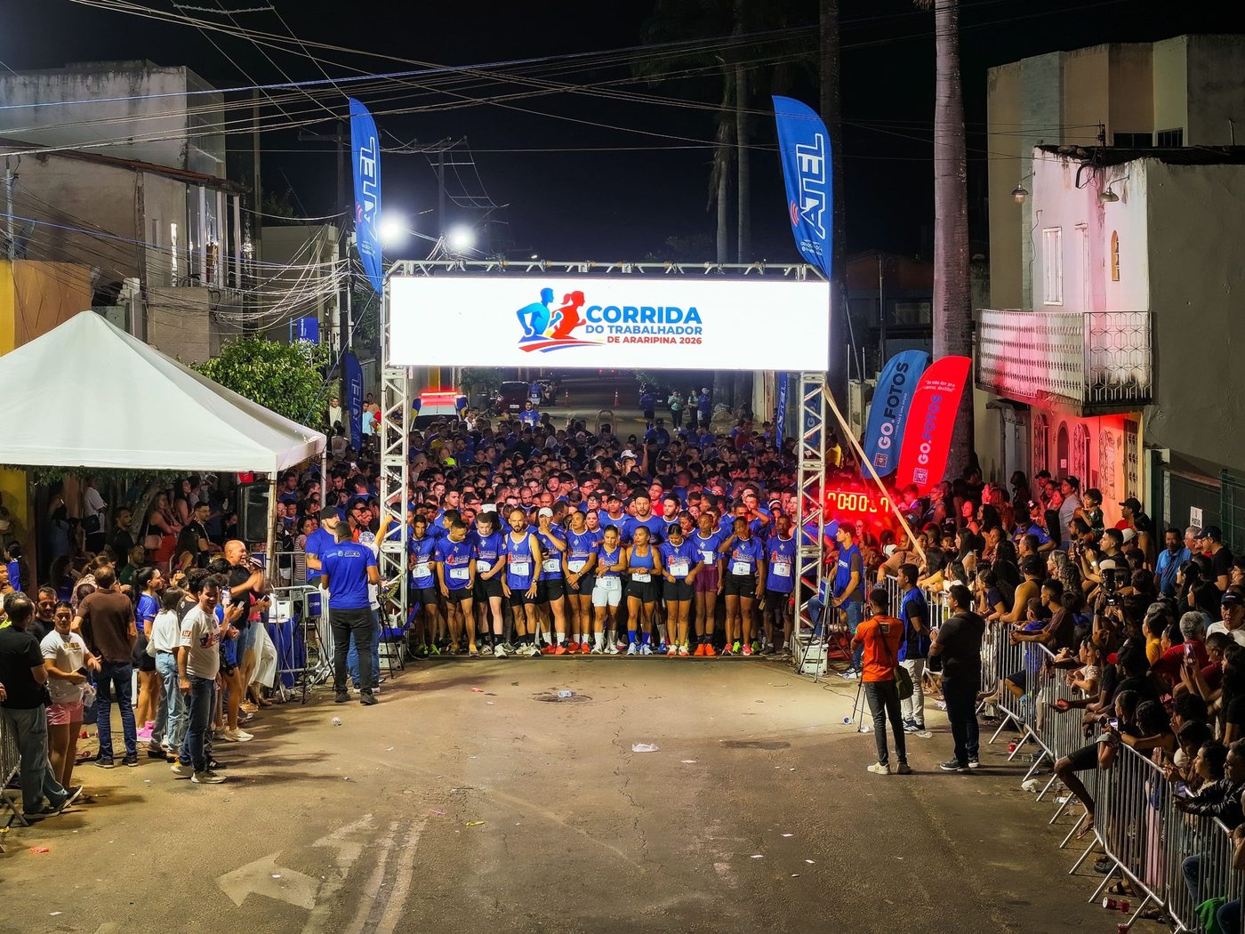 Prefeitura de Araripina leva 900 atletas às ruas na Corrida dos Trabalhadores