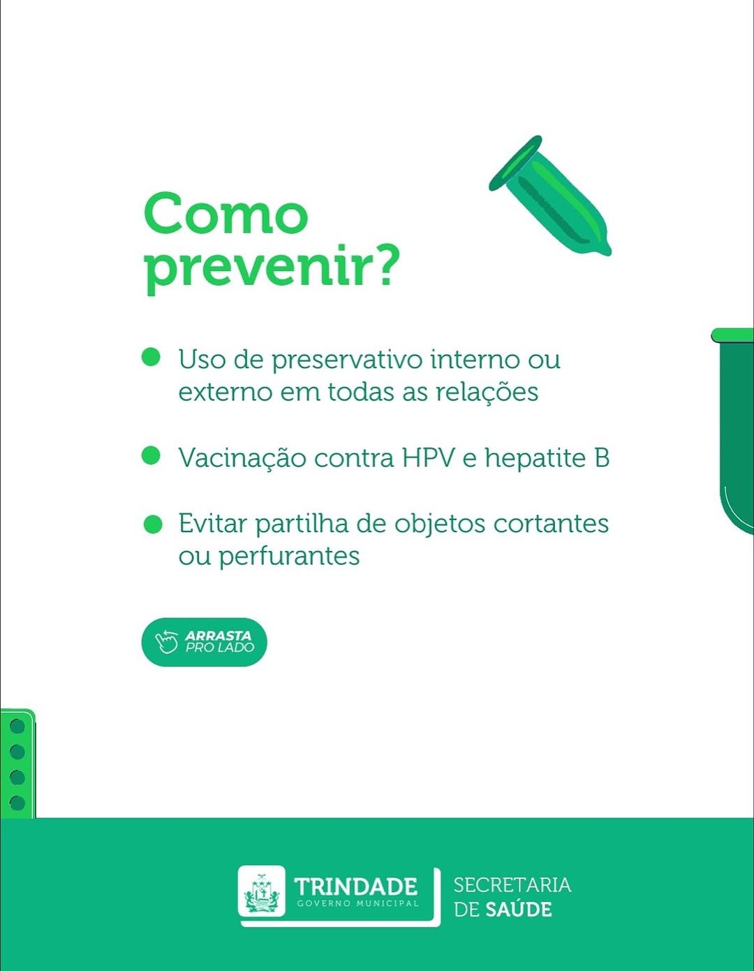 Prefeitura de Trindade Promove a Saúde Sexual e o Bem-Estar da População com a Prevenção de ISTs
