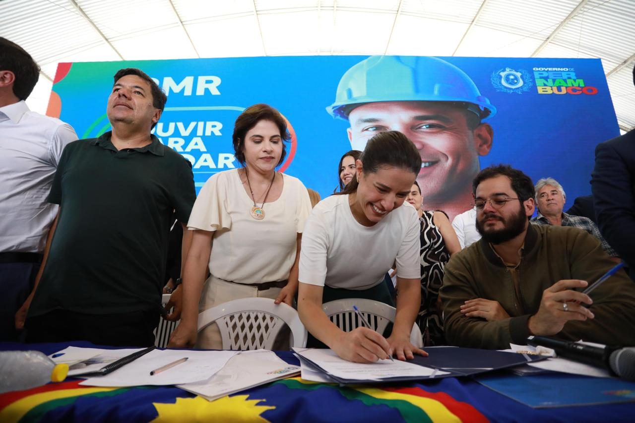 Raquel Lyra revela R$ 1 bilhão em investimentos para a Região Metropolitana do Recife
