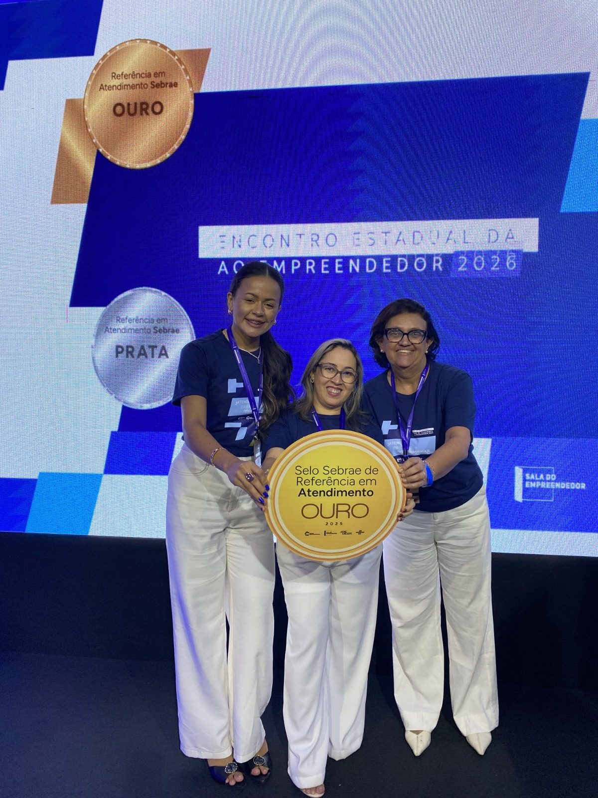 Sala do Empreendedor de Araripina conquista Selo Ouro em evento estadual do Sebrae